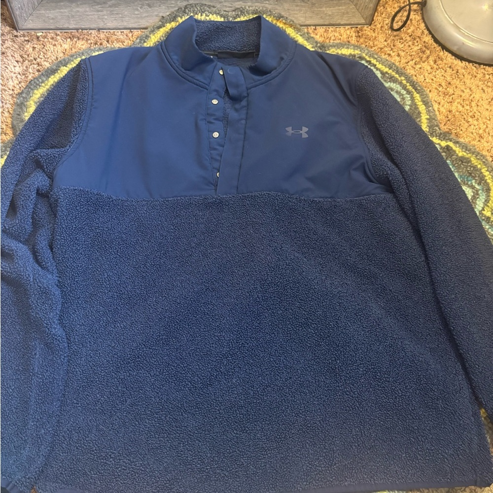 Under Armour Navy Fleece Jacket